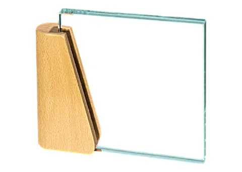 SV38 Wooden Crystal Plaque