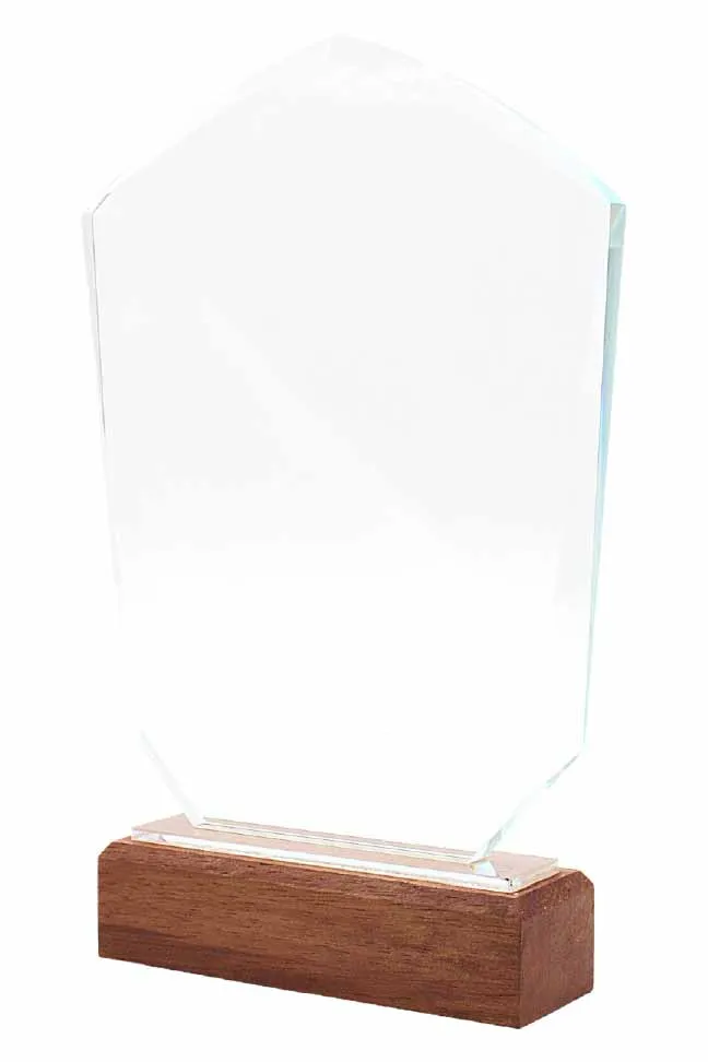 SV36 Wooden Crystal Plaque