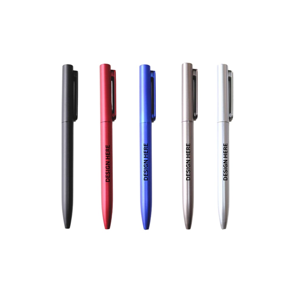 MYGIFT PLASTIC PEN Black PP BS02