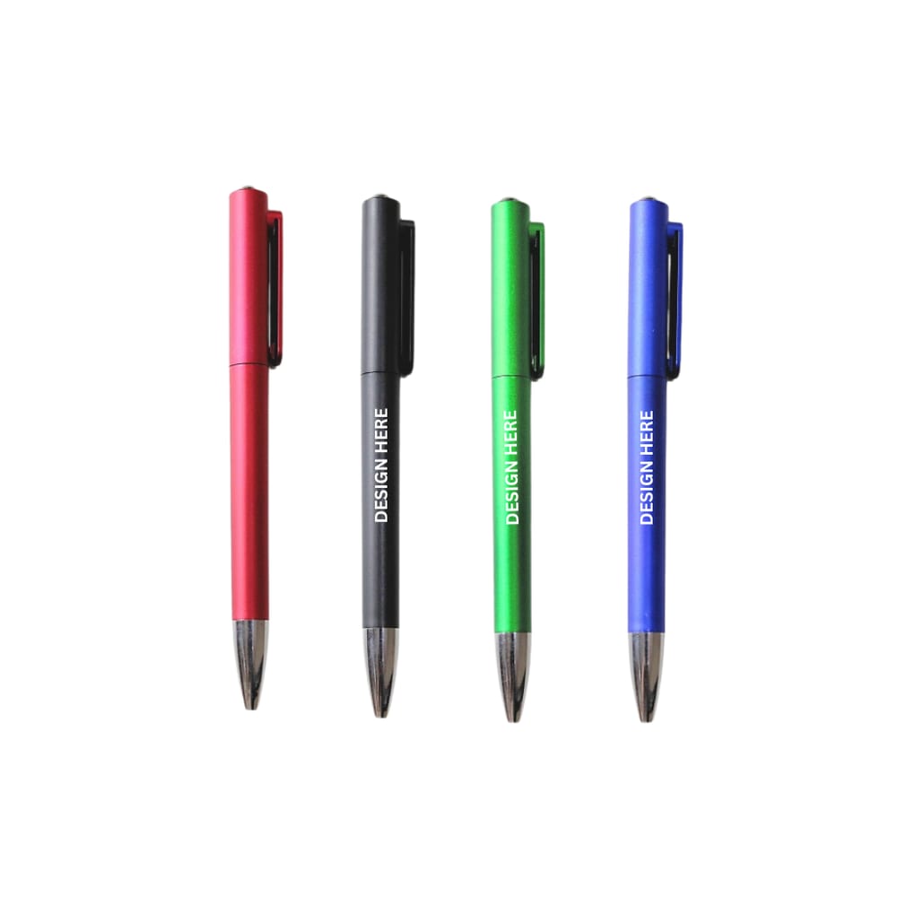MYGIFT PLASTIC PEN Black PP BQ02