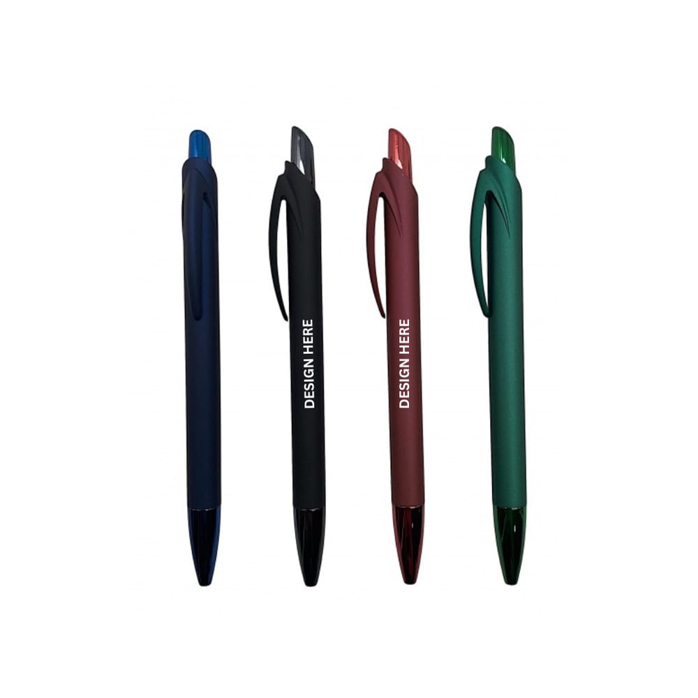 MYGIFT PLASTIC PEN Navy PP BL01