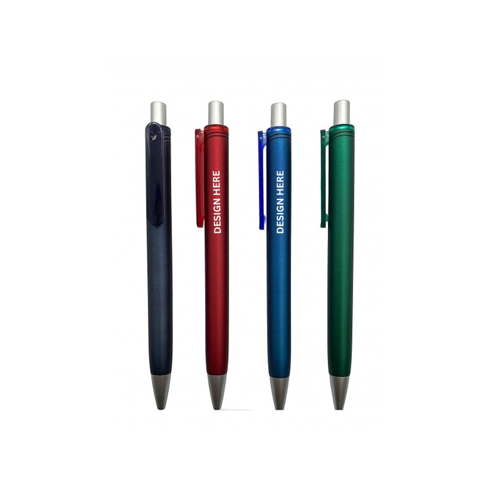 MYGIFT PLASTIC PEN Navy PP BK01