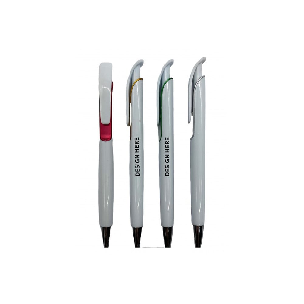 MYGIFT PLASTIC PEN Yellow PP BE04