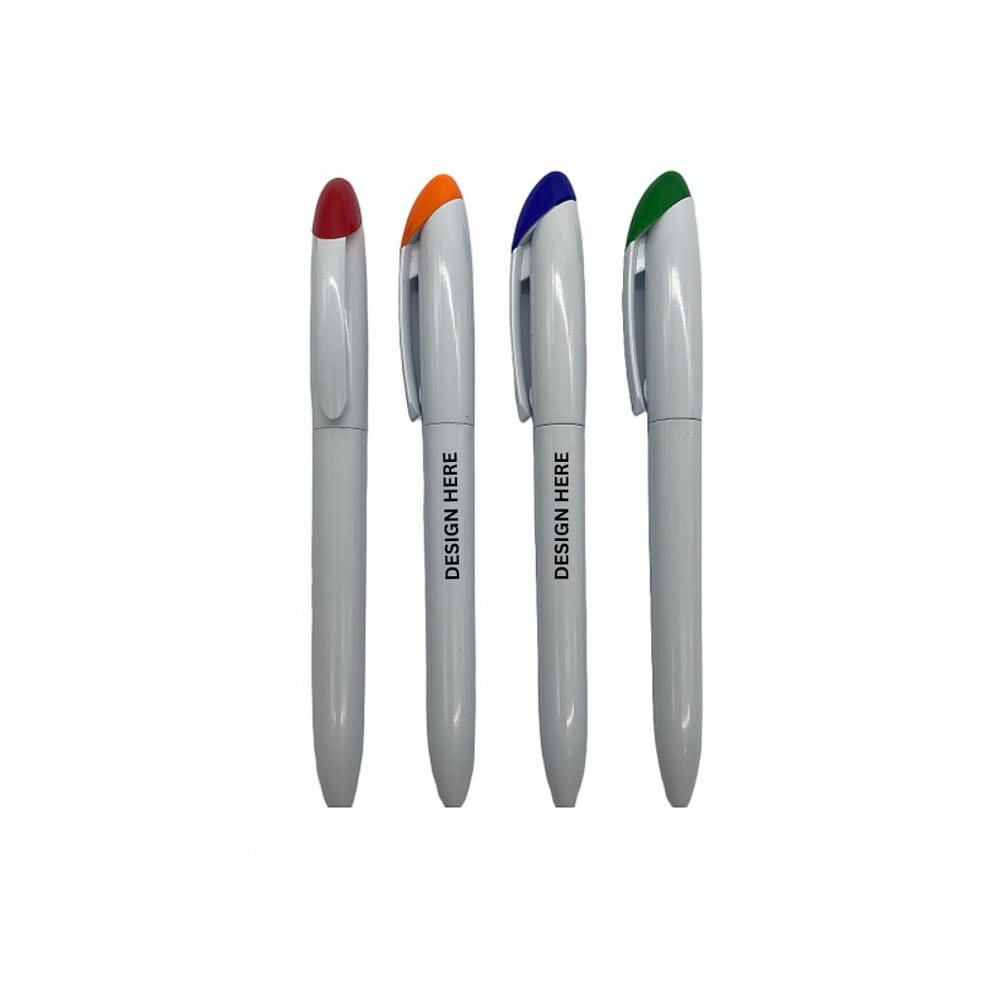 MYGIFT PLASTIC PEN Red PP BD05